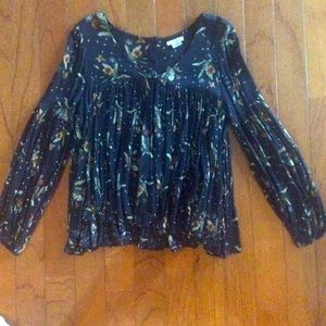 Women’s Anama pleated crop top